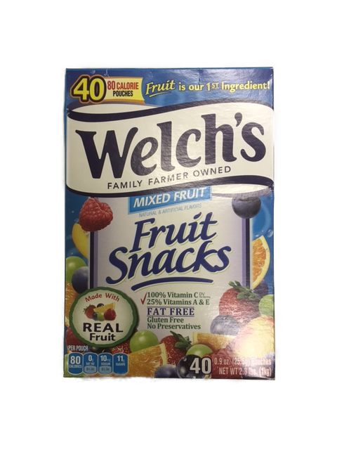 Fruit Flavored Snacks Vty 36oz (40ct)